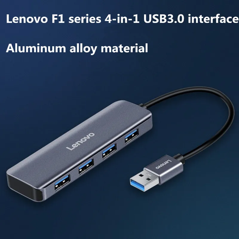 Lenovo u04 USB3.0 high-speed extension of four multi interface hub extension of laptop 4-port hub USB extension cable splitter