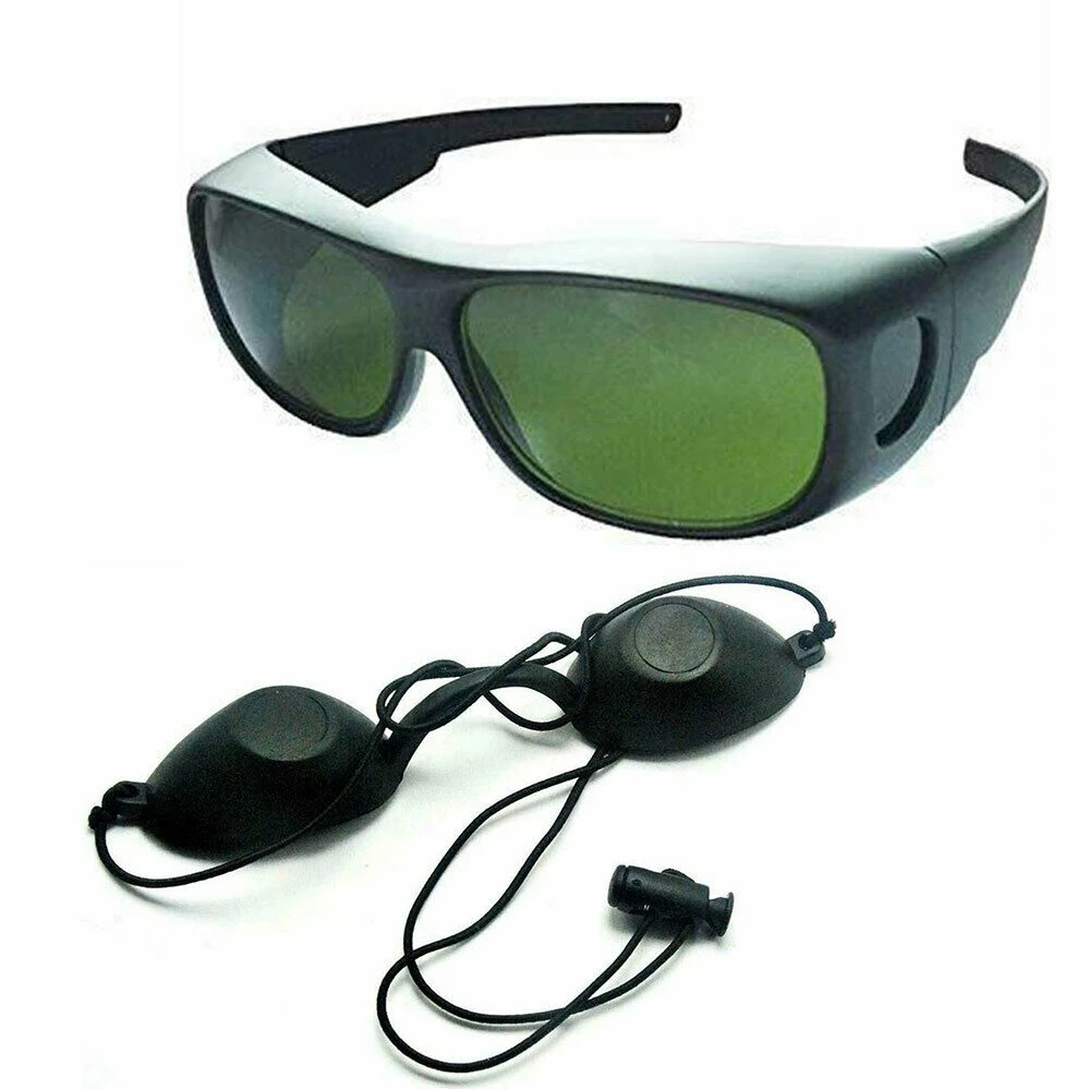 

200-2000nm IPL Laser Protection Goggles Glasses Operator Clients Eeypatch Black