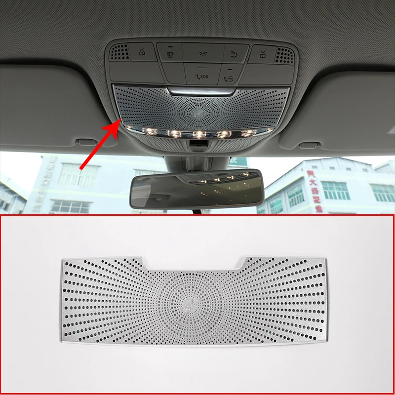 For Mercedes Benz GLC C Class W205 X253 E Class W213 S213 2015-2019 Interior Front Reading Light Lamp Cover Trim Car Accessories