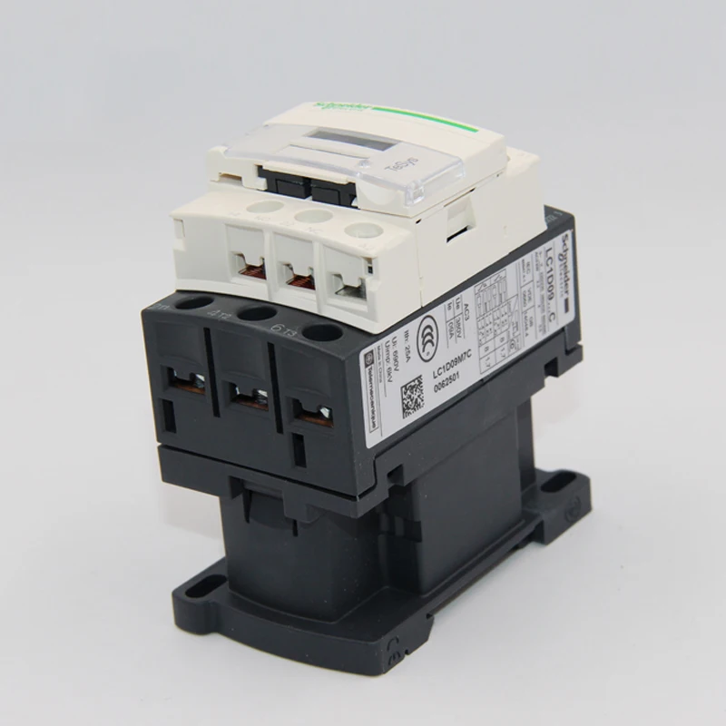 Schneider Electric muslimq7c F7C B7C bobina 220V 380 110AC 50/60Hz contattore Rrelay TeSys 3P 9A 1NO + 1NC carico Standard LC1D