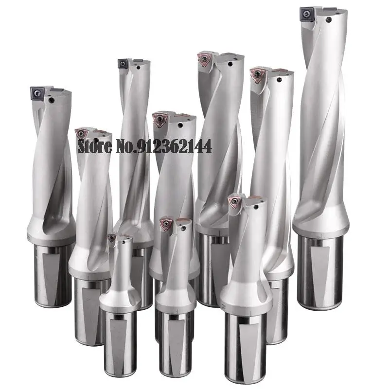 SP Series Drill Bites Insert Drill Metal Drill Bits 13mm-50mm Depth 2D 3D 4D 5D Indexable U Drill Machinery Lathes CNC Water