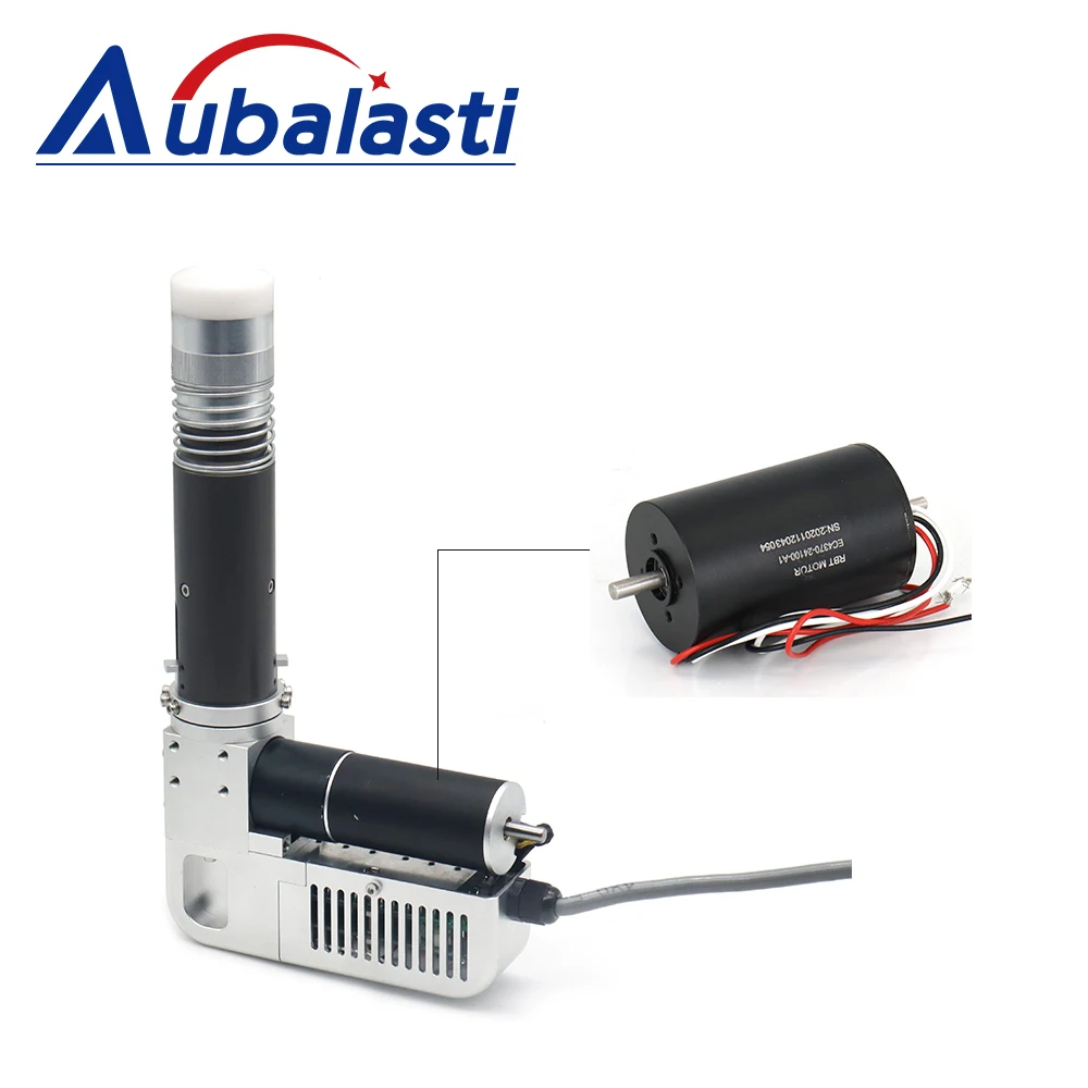 Aubalasti Vibrating Knife Motor WT3260 70W 7000rpm Voltage 24V Shaft Dia.5mm for Small Machine Tool Spindle and Vibrating Knife