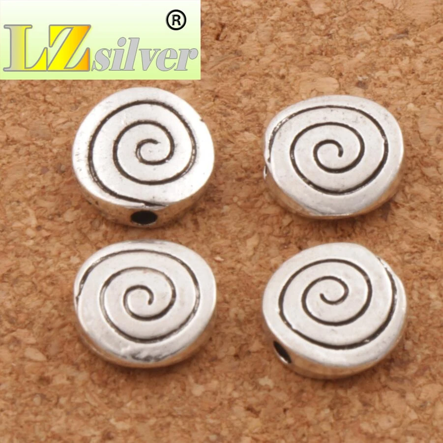 20개 9.3x9.3mm 나선형 비즈 L609