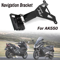 For KYMCO AK550 ak550 AK 550 Motorcycle Accessories Front Mid Navigation Bracket GPS Mobile Phone Charging