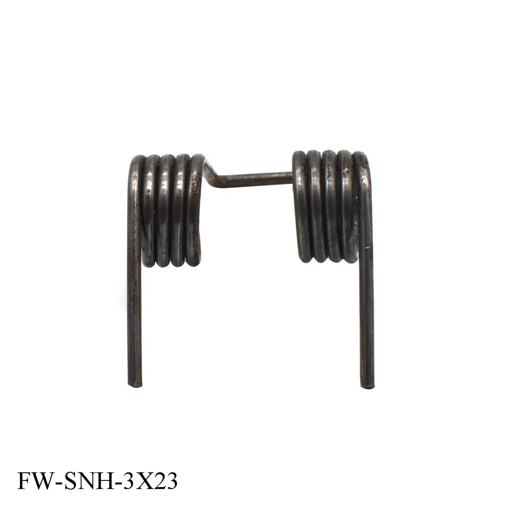 3mm spring steel heavy duty double torsion spring 23mm out diameter factory wholesale