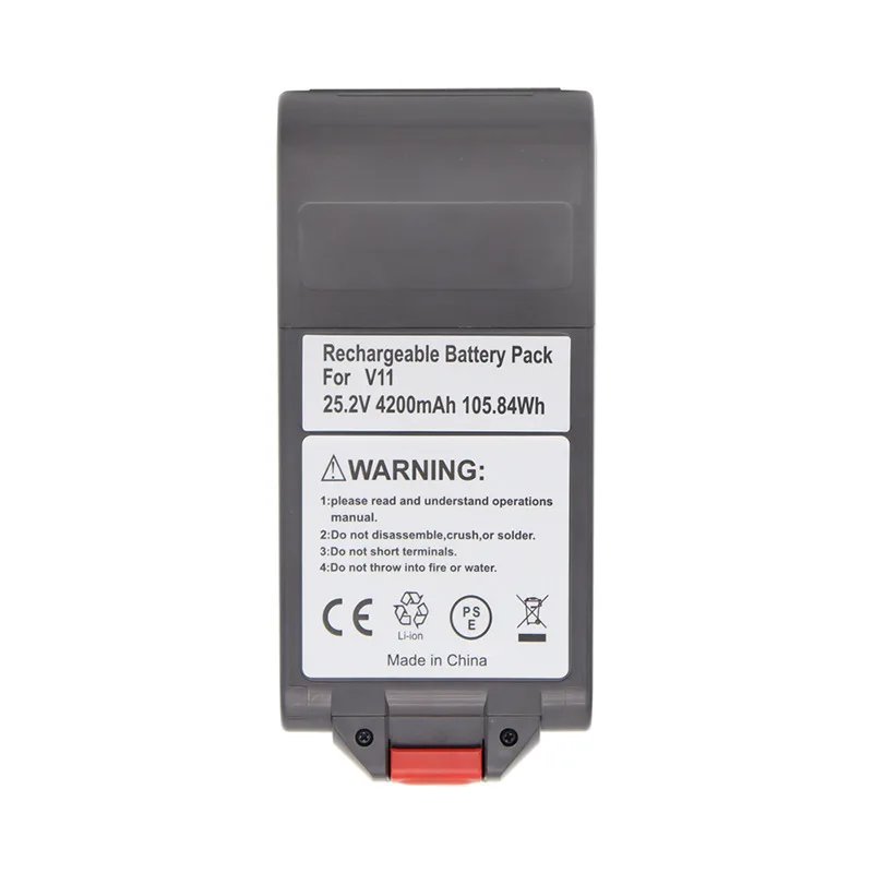 3600mAh 4200mAh V11 بطارية لديسون 25.2V V11 SV15/SV16 بطارية المطلق الحيوان ليثيوم أيون مكنسة كهربائية بطارية قابلة للشحن