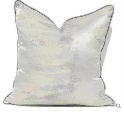 

Blended jacquard hug pillowcase living room villa soft waist pillowcase model room sofa cushion cover