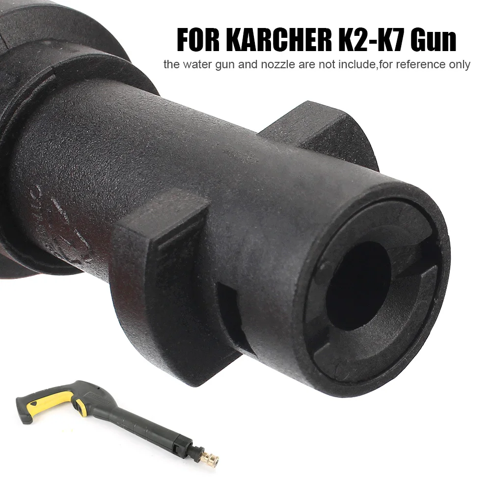 Interfaz de adaptador rápido de olla de espuma para Karcher K K2 K3 K4 K5 K6 K7, Conector de pistola de limpieza de alta presión, 12mm/0,47\