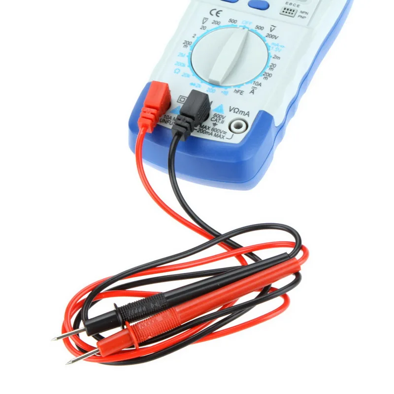 FREE De A830L LCD Digital Multimeter DC AC Voltage Diode Freguency Multifunction Volt Test Current Voltmeter Ammeter Meter Gauge