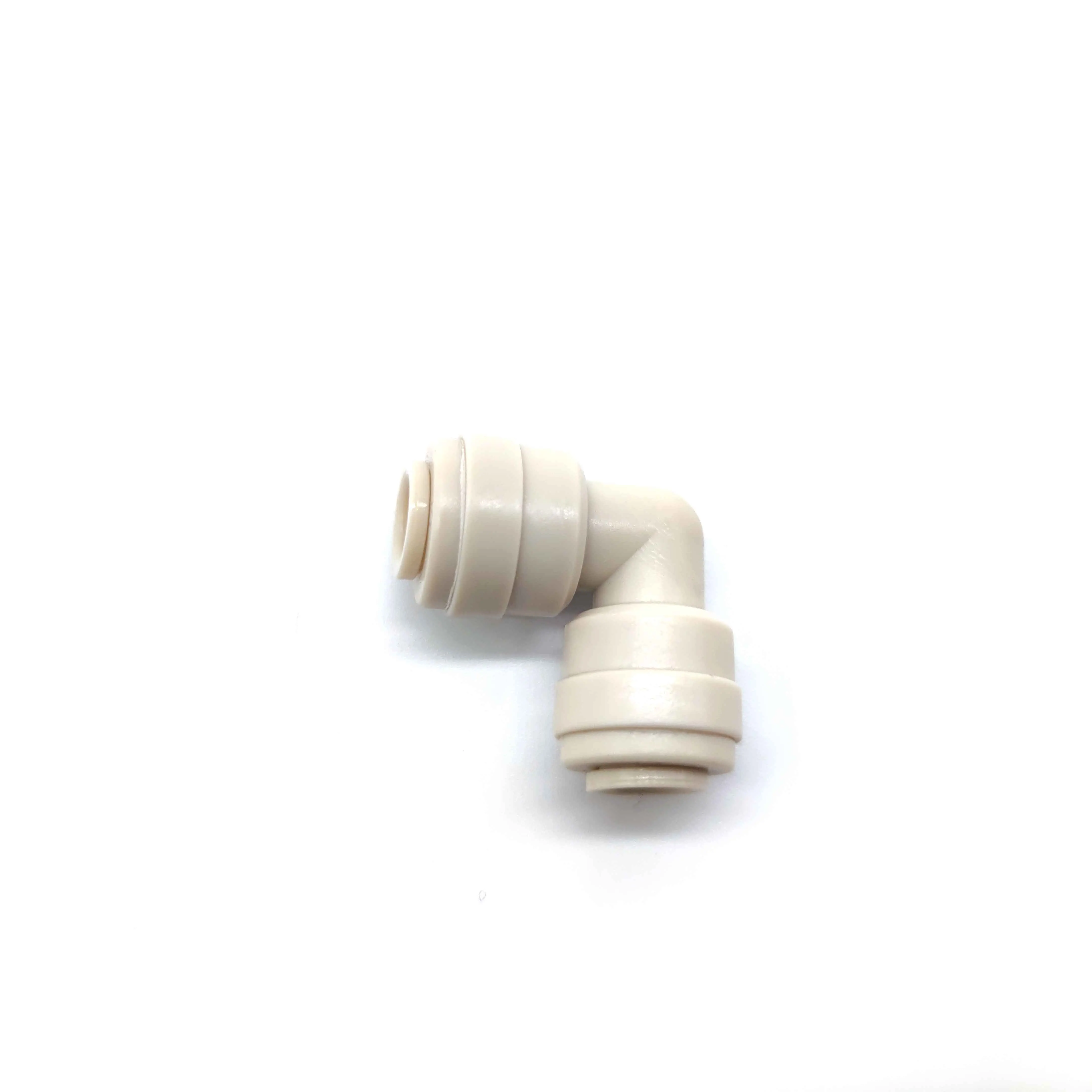 20 Stuks Quick Connectors Plastic Onderdelen 1/4 Elleboog Union L Vorm Fitting Voor 6.35Mm Waterslang Miting Spuit