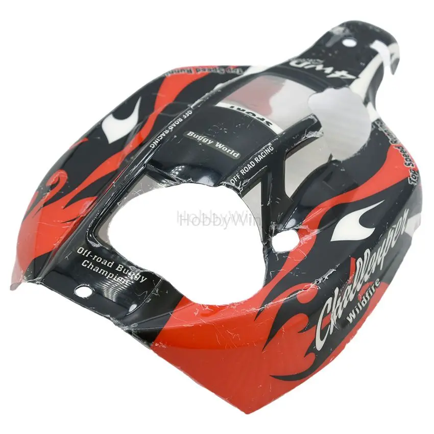 

HBX part 3378-B001 Body Shell Red for Haiboxing 1/10 Scale Nitro Engine RC Buggy 3378