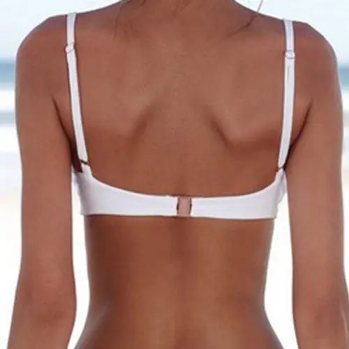 2020 ผู้หญิงชุดว่ายน้ำPush-Upบิกินี่Bandeauชุดว่ายน้ำBeachwearชุดว่ายน้ำเบาะBra Sun-เฉพาะเสื้อbra