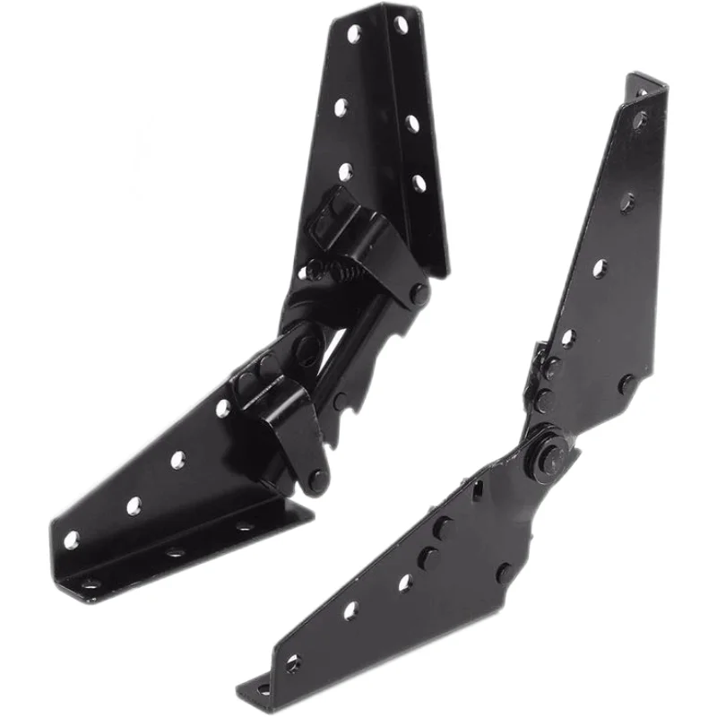 1 adet sıcak haddelenmiş metal çelik siyah çekyat yatak mobilya ayarlanabilir 3-Position açı mekanizması menteşe donanım yüksek kalite