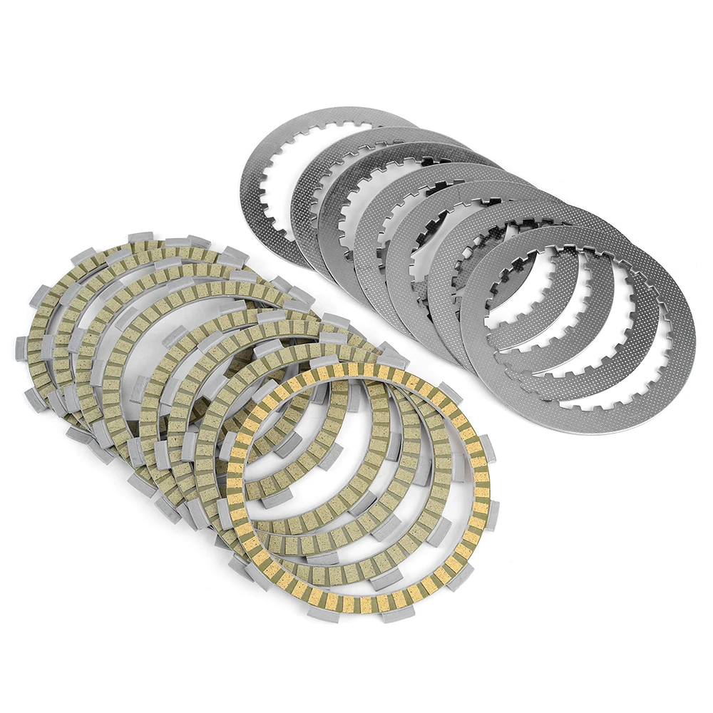 Clutch Friction Disc Plate Kit For Suzuki Katana GSX600F GSX750F 1998-2006 GSX750W GSF650 GSF650S Bandit 21441-37430 21442-37401