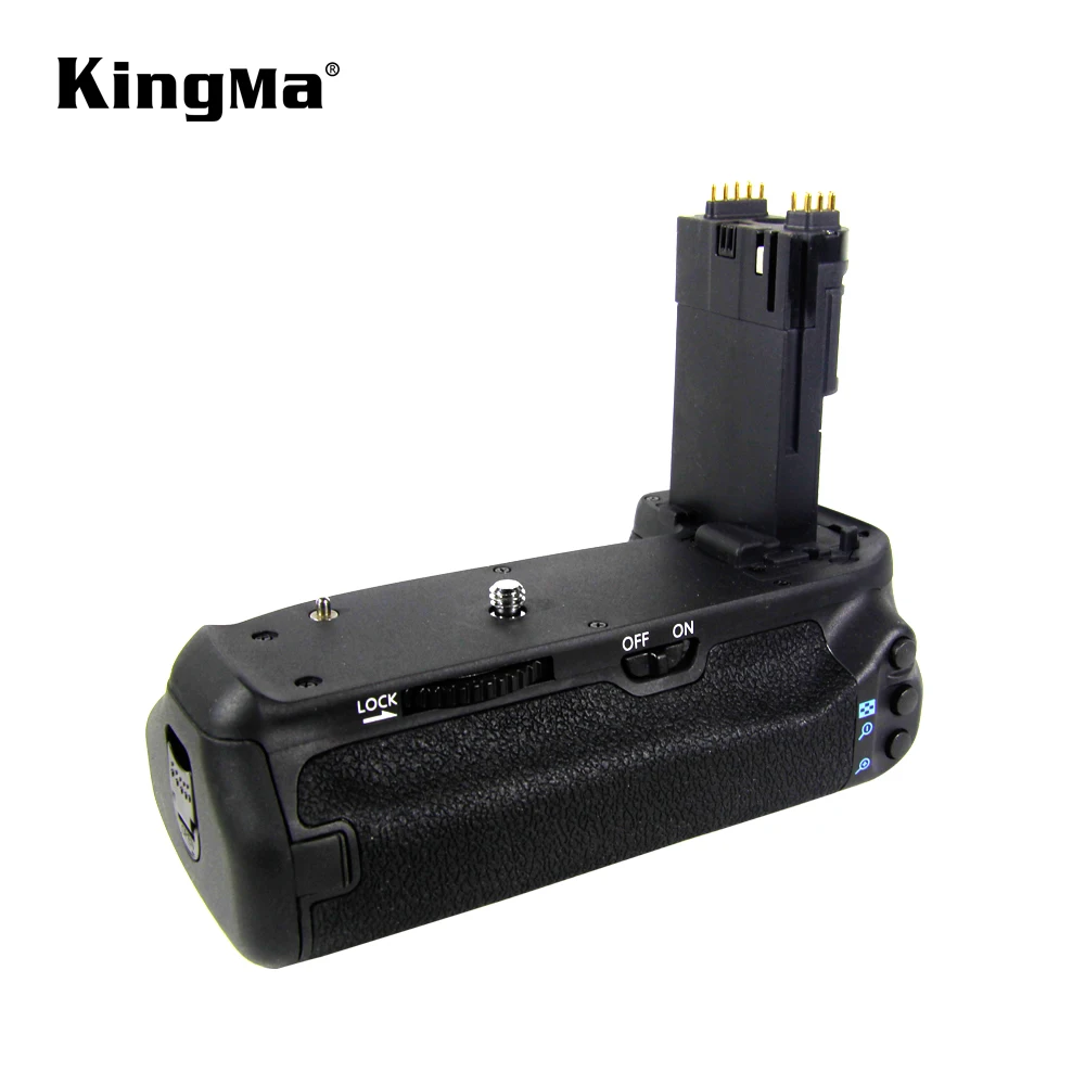 KingMa BG-E14  Battery Pack Grip Holder Vertical Battery Grip For Canon 70D 80D DSLR Cameras Accessories