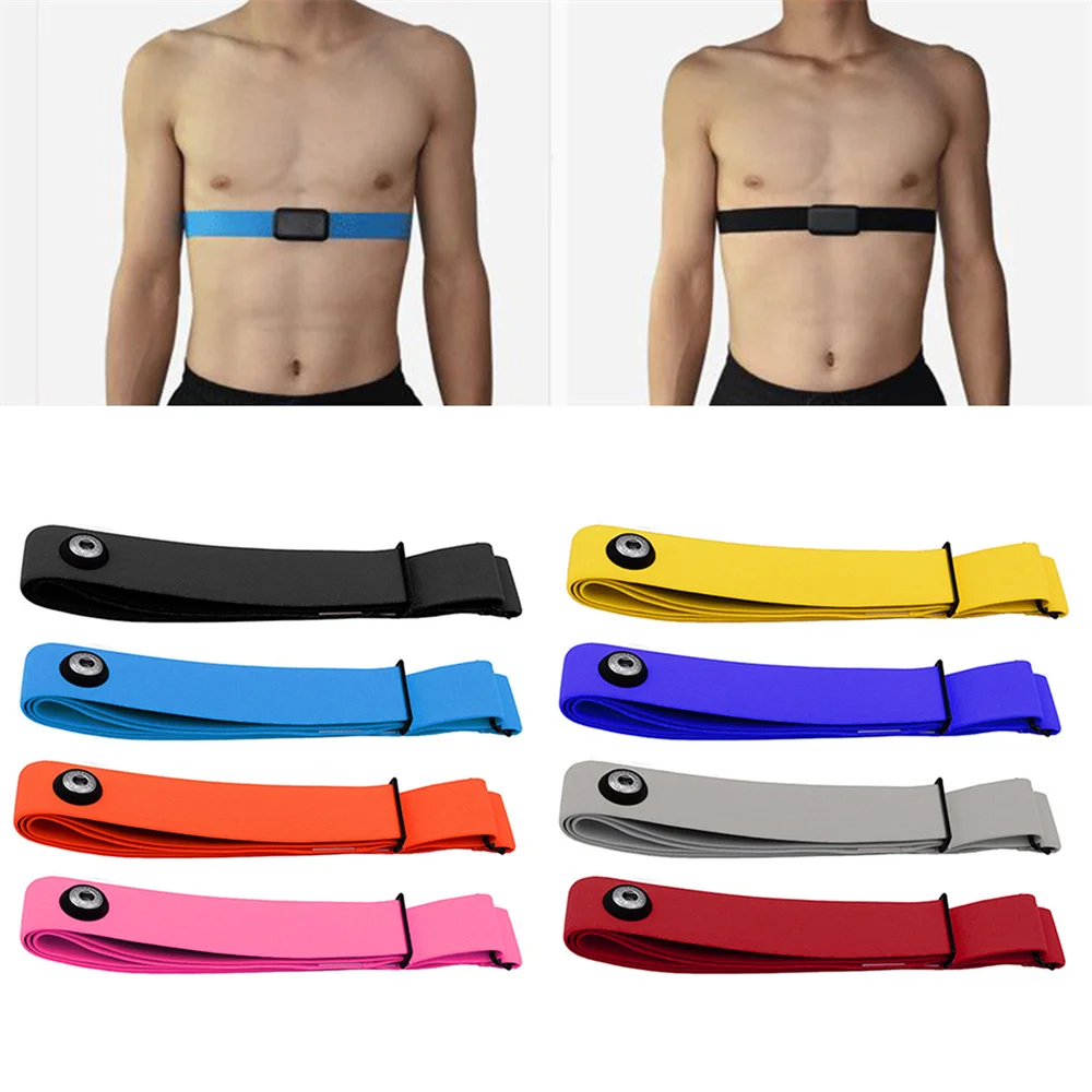 1Pcs Heart Rate  Chest Strap Not Easily Tear Soft Chest Strap Heart Rate Monitor Healths Fitness Sensor Heart Rate Monitor Strap