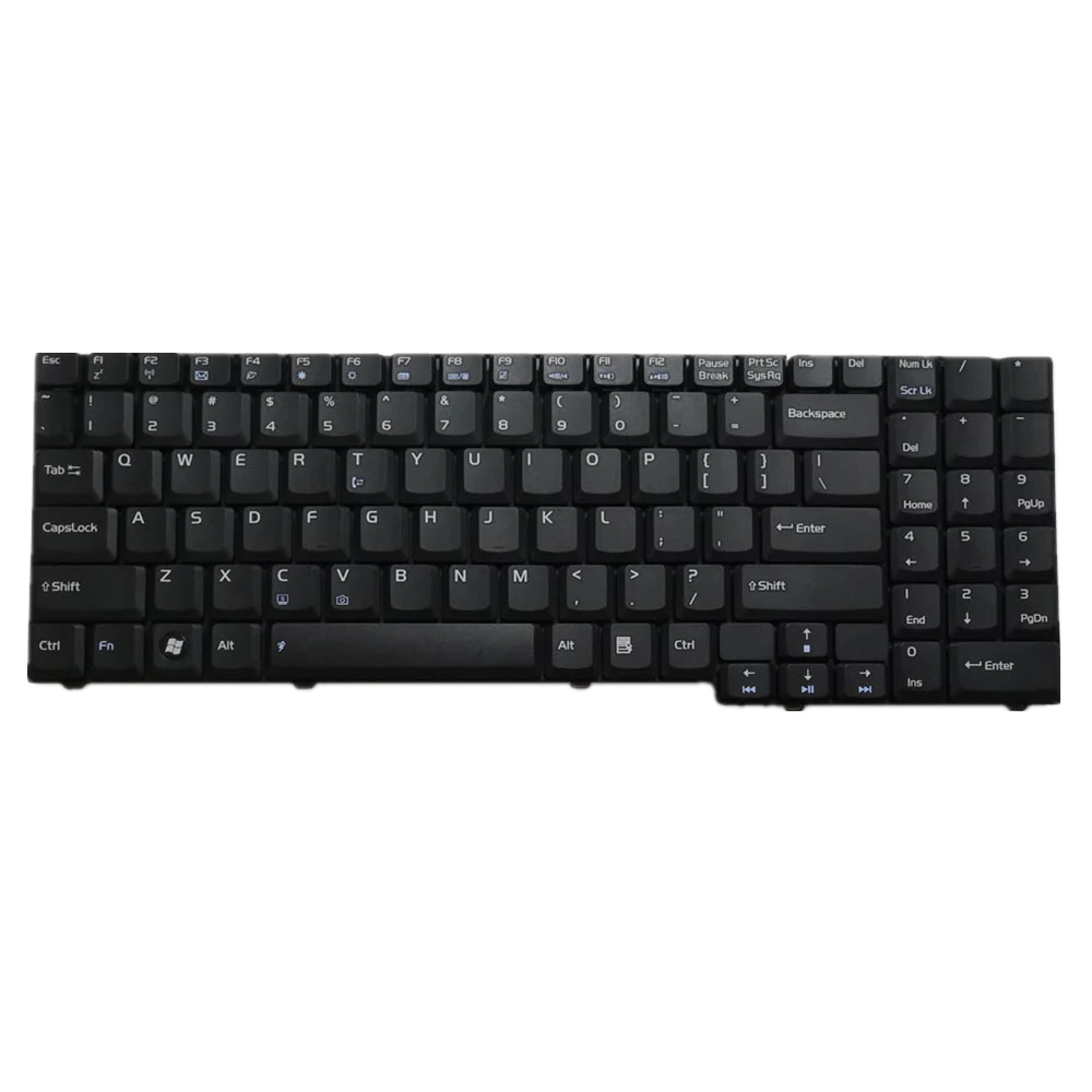 

Laptop Keyboard For ASUS F7 F7E F7F F7Kr F7L F7Se F7SR F7Z Black US English Edition