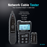 NOYAFA NF-8209 Cable Tracker Lan Display Measure Tester Network Tools LCD Display Measure Length Wiremap Tester