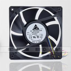 Original AFC1212DE 12CM 12V 3A 12038 ultra-large air volume 4wire PWM intelligent temperature control Ant S9 violent cooling fan