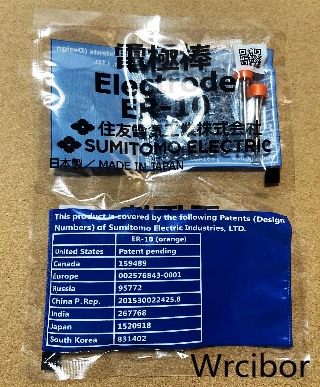 

Sumitomo ER-10 Electrode for T-71C T-72C T-39 T-81C T-82C Z1C Z2C Q101 T-400S Fiber Optic Splicer Welding Machine