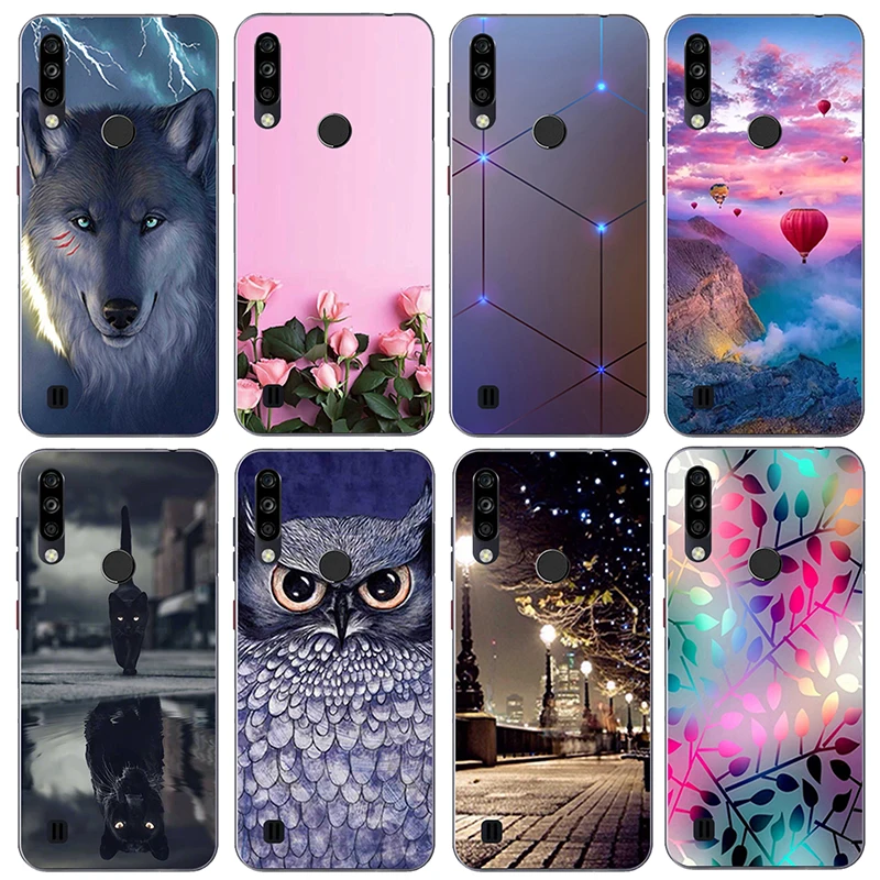 Coque for ZTE Blade A7 2020 FingerPrint Case Silicon Soft Phone Cases for Blade A7 2020 FingerPrint Patterned Cover Funda