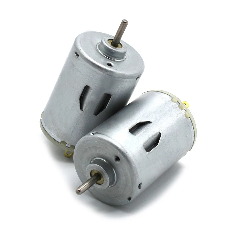 2pcs Micro 540 DC Motor Electric DC 6V 12V Speed Brush Moter Shaft Diameter 3.17mm 12 V Voltage DIY Engine Drill Tool Cutting