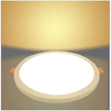 Ultra Dunne Ronde/Vierkante Led Panel Licht 6W 8W 15W 20W Aluminium Plafond Inbouwspot ac 85-265V Open Gat Verstelbare