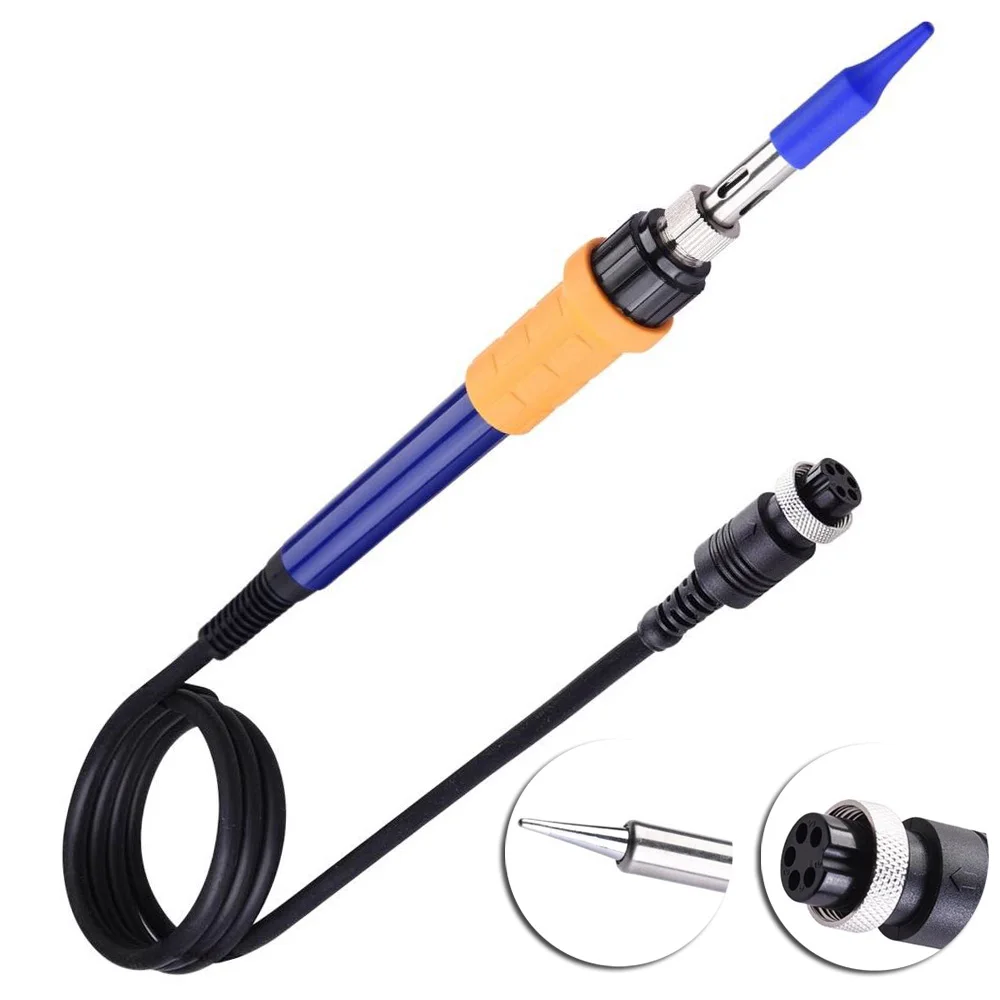 60W Electric Soldering Station Iron Temperature Adjustable Heating Handle Pencil Welding Tool For 936A 937D+ 939 939D 898D+ 862D