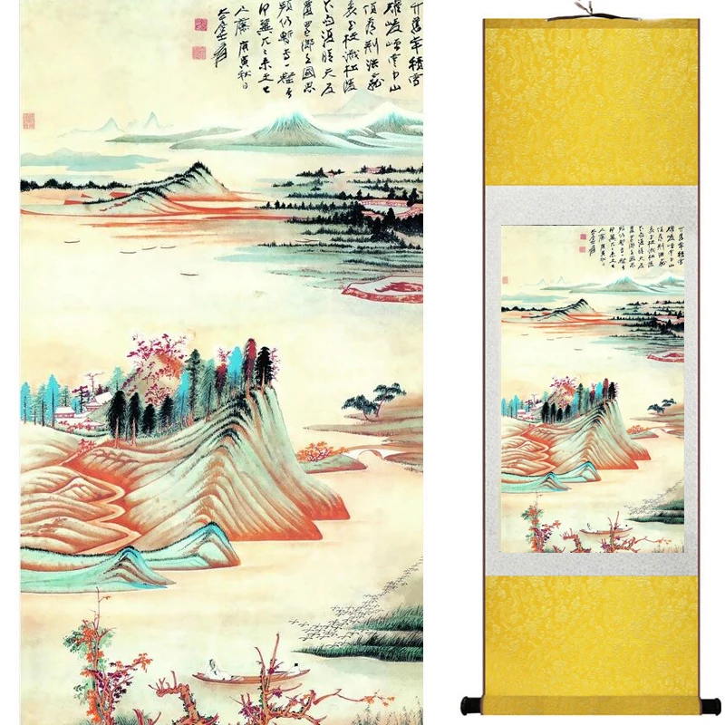 

landscape art painting Super quality traditional Chinese Art Painting Home Office Decoration Chinese painting2019071607