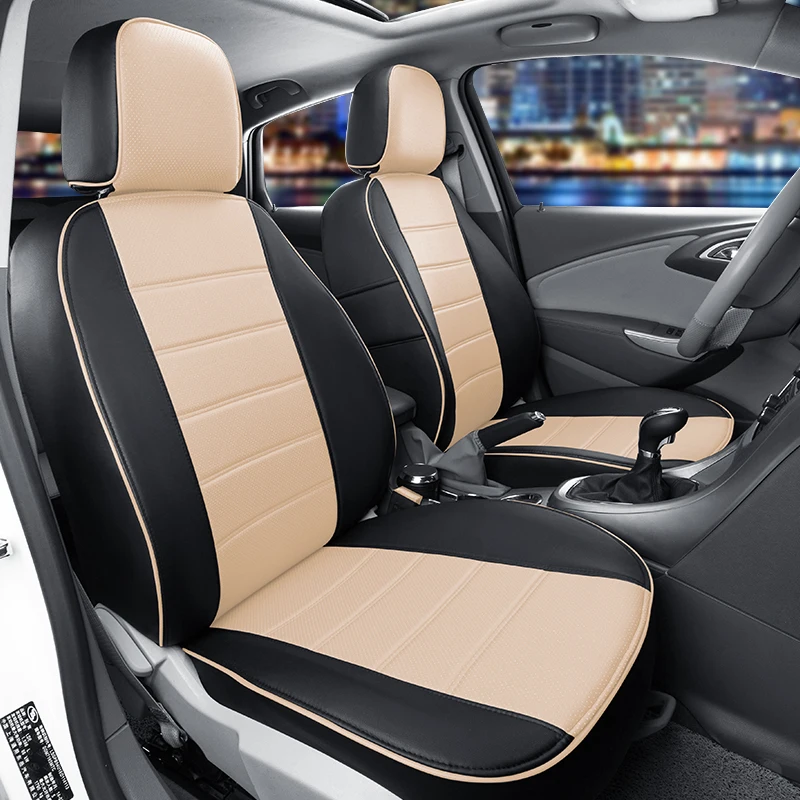 Custom Fit PU leather Cover Seat for Mercedes Benz Smart fortwo Car Seat Cover Sets forfour Seat cushion Supports Accessories image 5