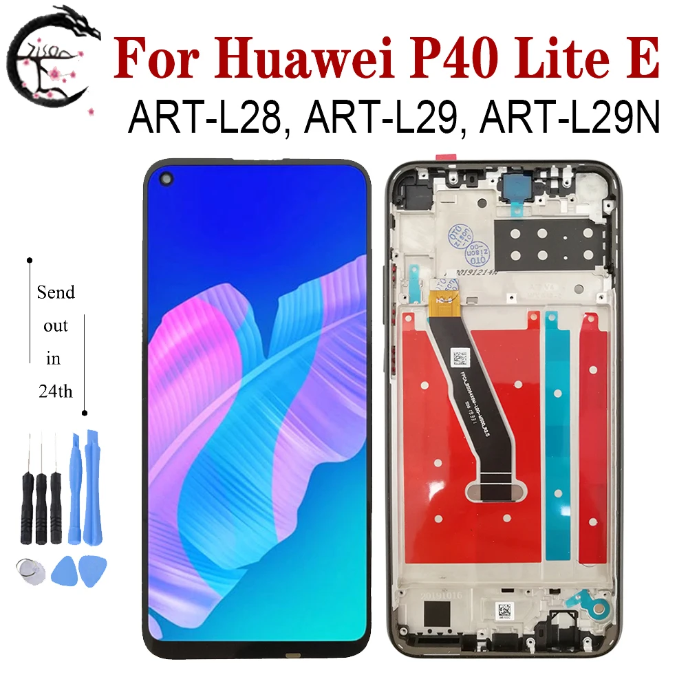 HUAWEI P40 Lite E ART-L29N 【014】 LCD Display Touch Screen Digitizer For Huawei P40 Lite E ART-L28