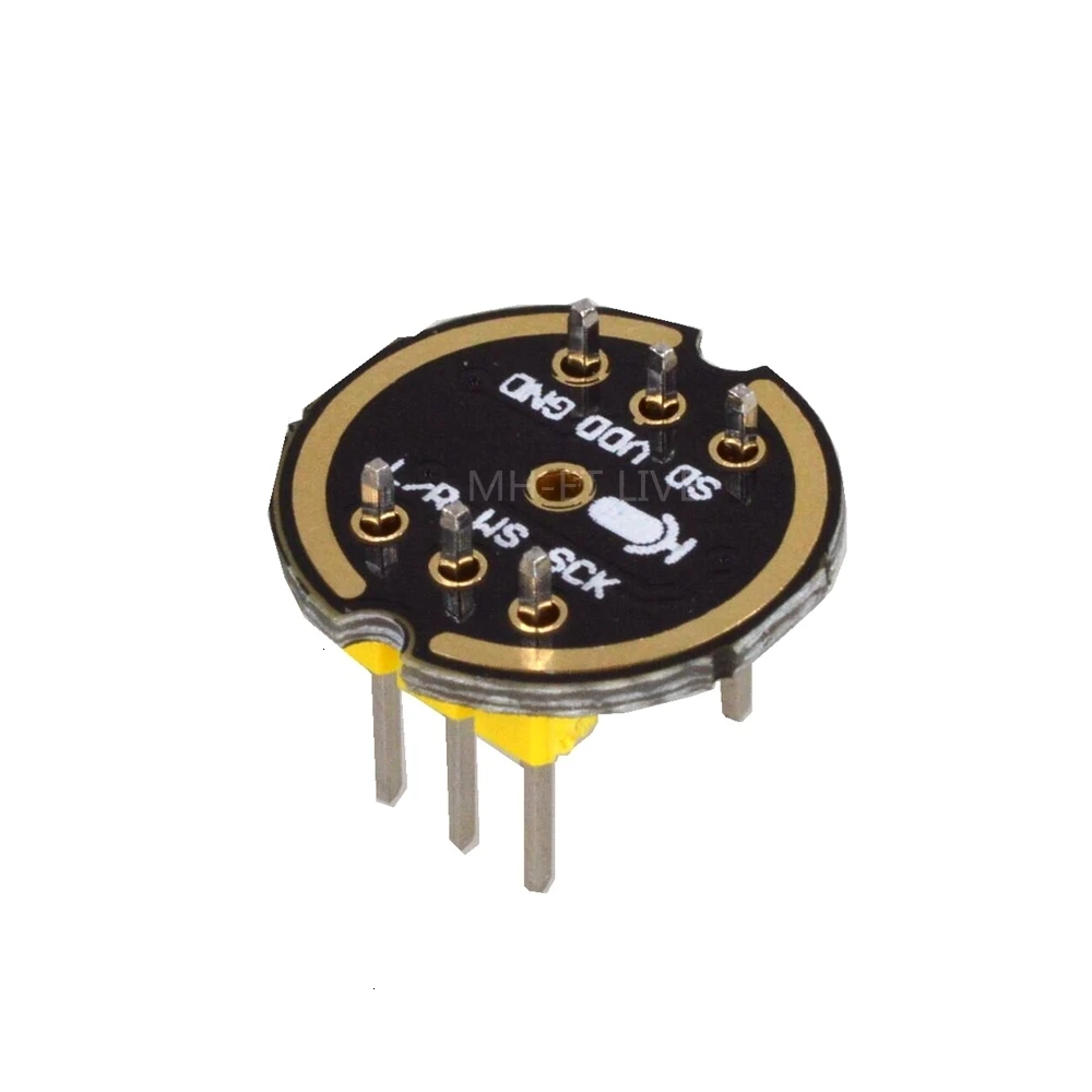 TZT 1/3PCS Omnidirektionales Mikrofonmodul I2S-Schnittstelle INMP441 MEMS Hohe Präzision, geringer Stromverbrauch, extrem kleines Volumen für ESP32 – Detail 5