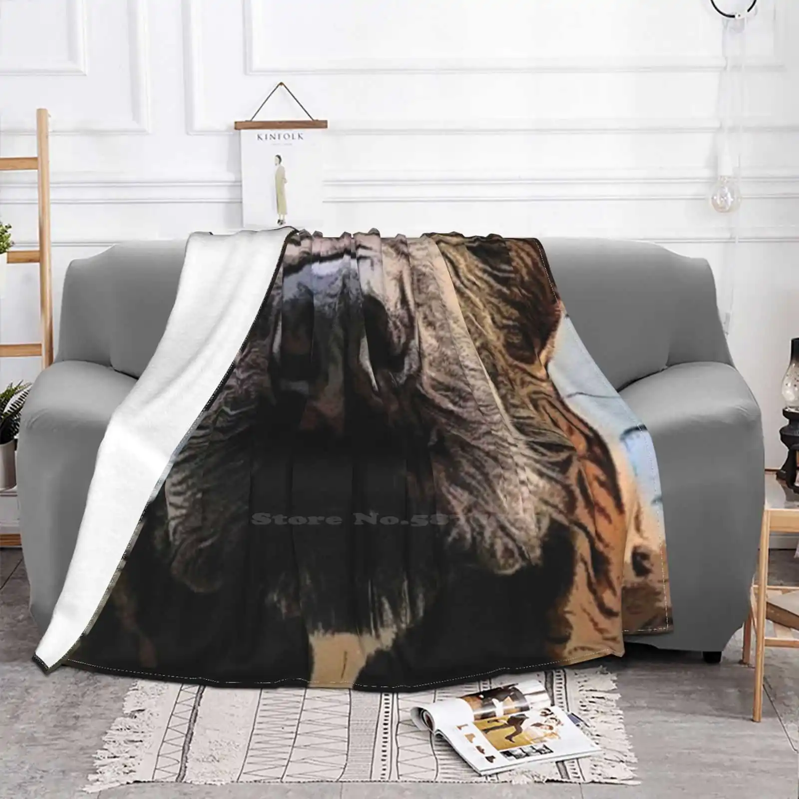 Staf Shire Bull Terrier Mouth Low Price New Print Novelty Fashion Soft Blanket Cute Animal Favorite Animal Funny Funny Animal