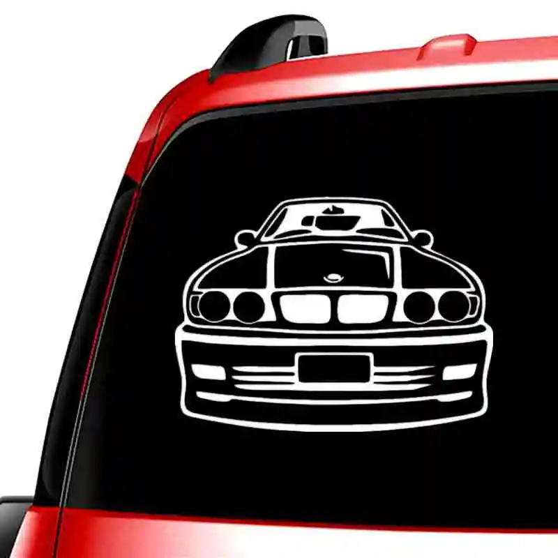 Three Ratels TZ-777 12*16.2cm 1-5 Pieces Car Sticker For Bmw E34 Auto Sticker Car Stickers Removable