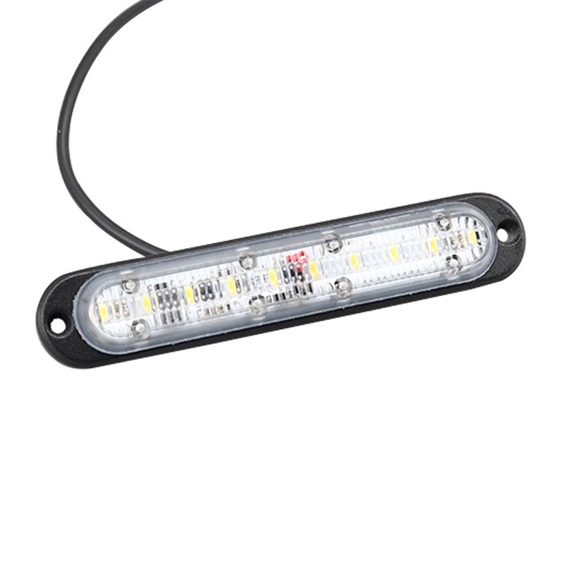 Mini Led Light Bar 6000K Car Work Signal Lamp Warning Emergency Lights for Universal Vehicle Coche Auto Led Light All In One
