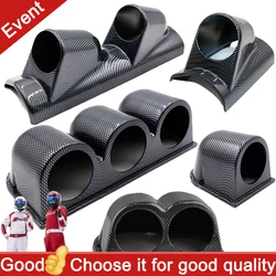 60mm Universal Gauge Cup Car Mount Holder Gauge Pod Plastic Single Double 3 Plastic Gauge Holder Fit For 62MM Water Temperature