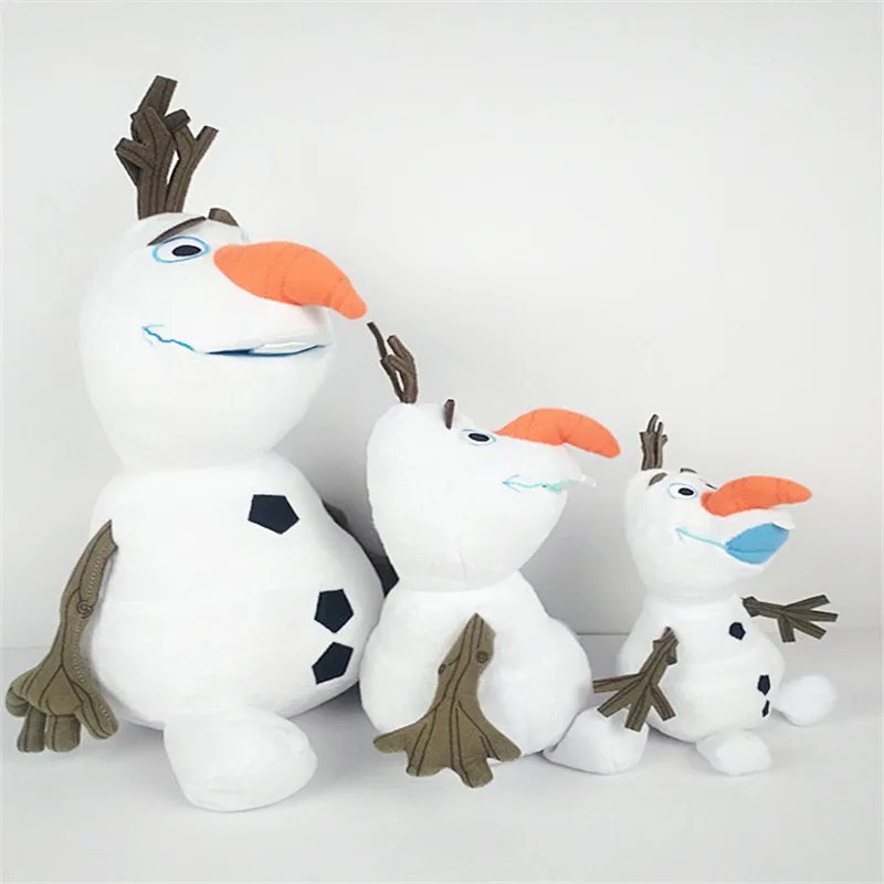 Frozen 2 23cm/30cm/50cm Snowman Olaf Plush Toys Stuffed Plush Dolls Kawaii Soft Stuffed Animals For Kids Christmas Gifts