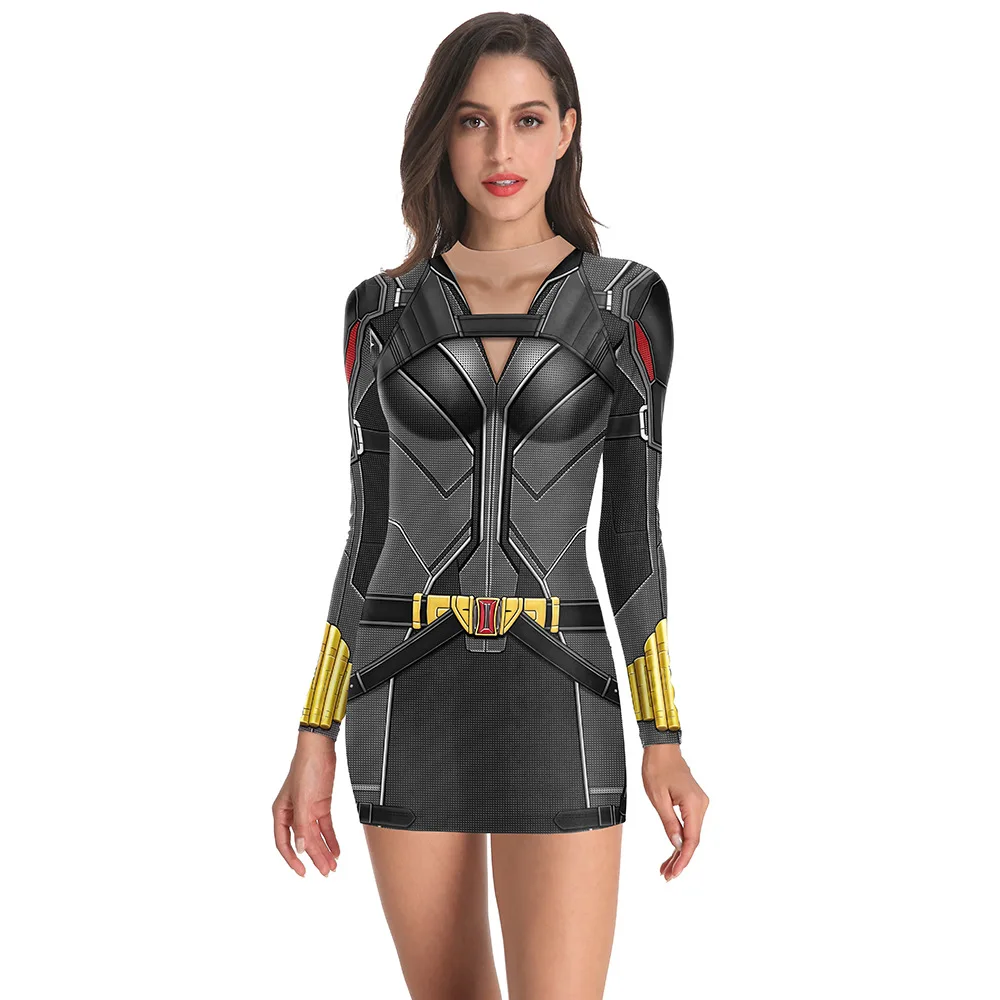 Women 3D Print Jumpsuit Transformer Slim Romper Overall Party Carnival Costumes Mujer Fitness Spooky Fancy Dress