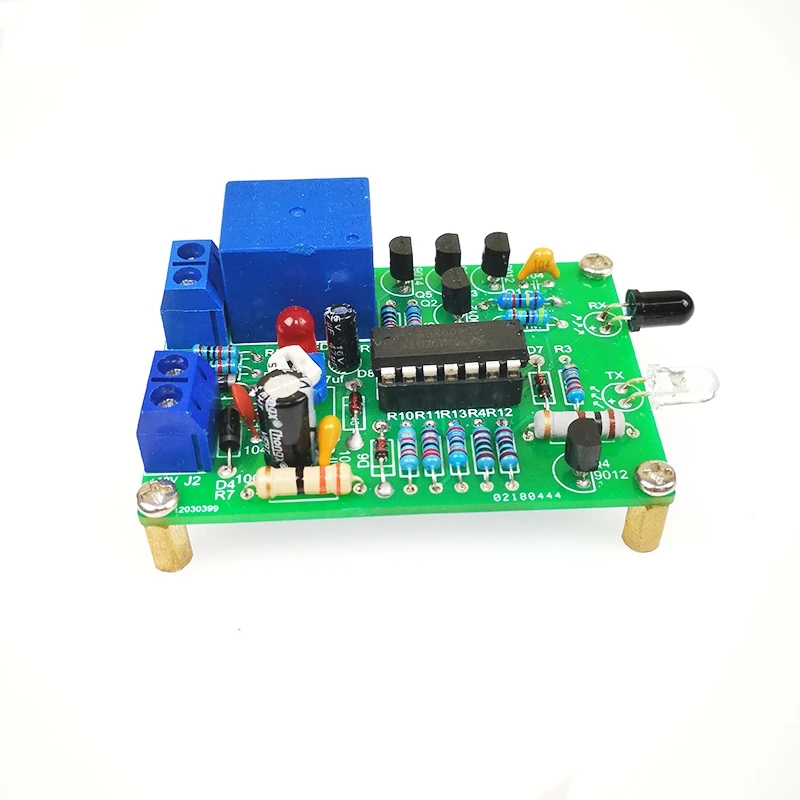 Infrared induction switch kit electronics hobbyist welding copy board exercise electronic components DIY making pieces