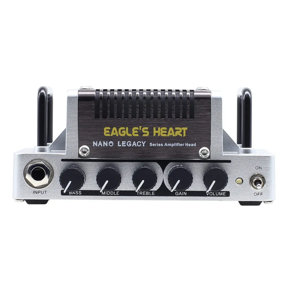 Hotone Eagle\'s Heart German Rock Sound Guitar Amp Head 5 Watts Class AB Amplifier with CAB SIM Phones/Line Output NLA-7