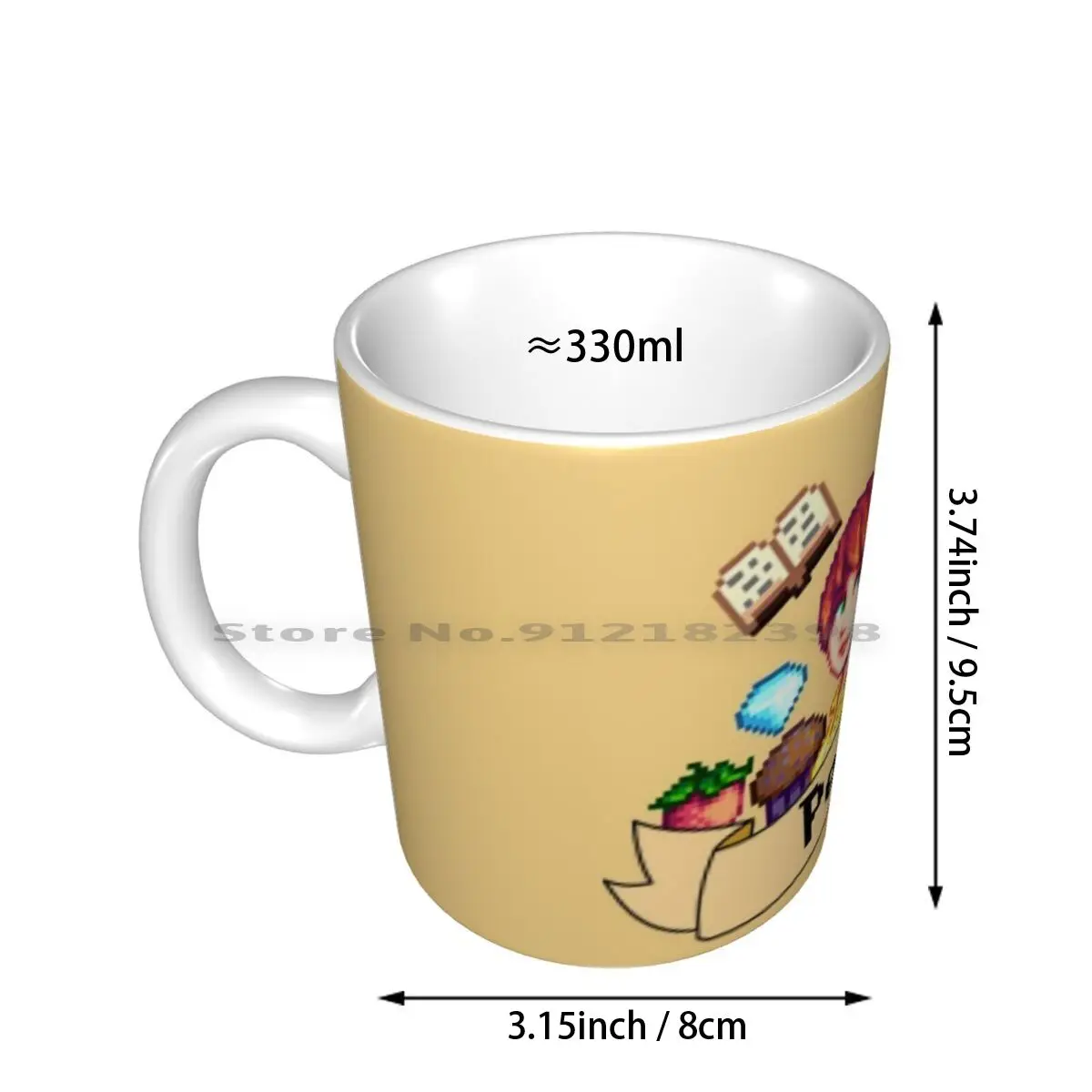 Penny-Stardew Valley Ceramic Mugs Coffee Cups Milk Tea Mug Penny Penny Stardew Valley Stardew Valley Stardew Gaming Creative