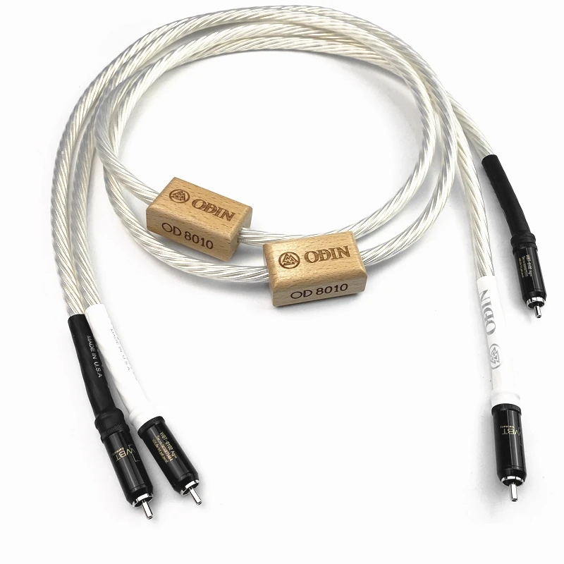 

AudioPhile Nordost Odin Supreme Reference Silver Plated RCA Cable with WBT RCA Plug