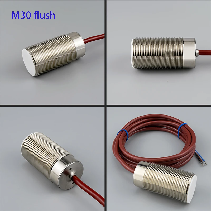 M30 High temperature 150℃ Water and oil proof proximity switch sensor three-wire NPN NO DC 24v metal induction switch sensor