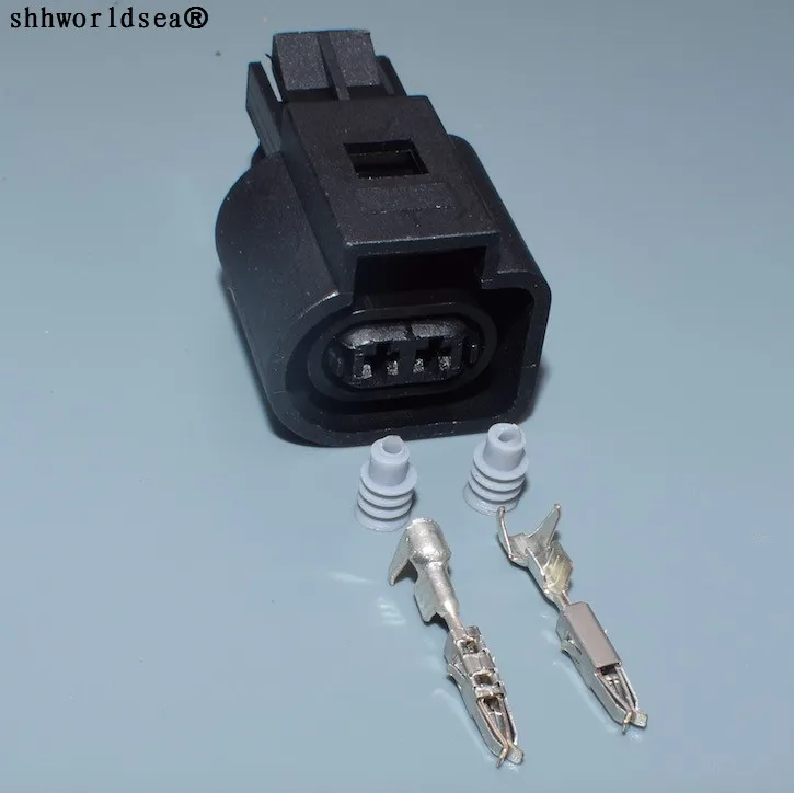 worldgolden 2 Pin 1.5mm  Automotive Waterproof Connector ABS Speed Sensor Plug For VW Audi 6N0973702 6N0 973 702
