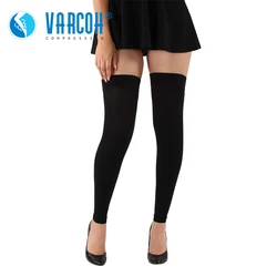 Thigh High Compression Socks Hose Women Men 20-30 mmHg Medical Support Stockings for Treatment Varicose Veins Edema Swelling