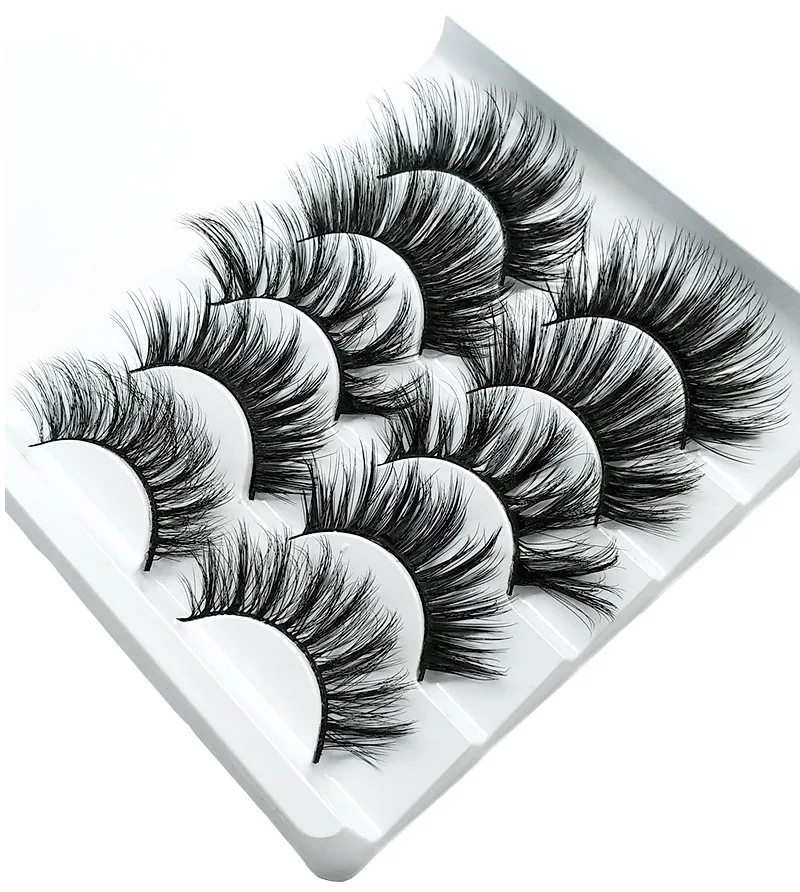 3D Faux Mink Lashes Thick Fluffy False Eyelashes for Women Makeup Eyelash Extension Faux cils