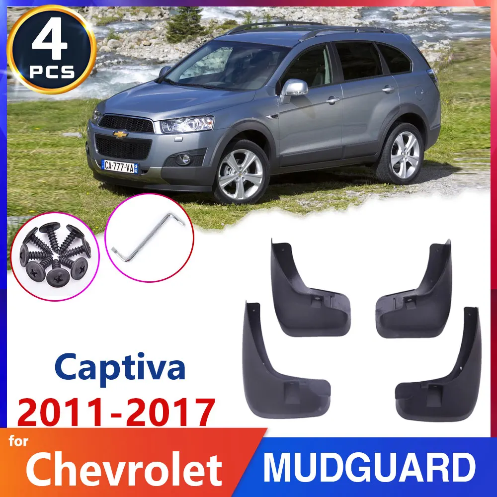 

Car-Mud-Flap Tire Fender Mudguard for Chevrolet Holden Captiva 7 2011~2017 2012 2013 Mudflaps Auto-Accessories-Goods Stickers