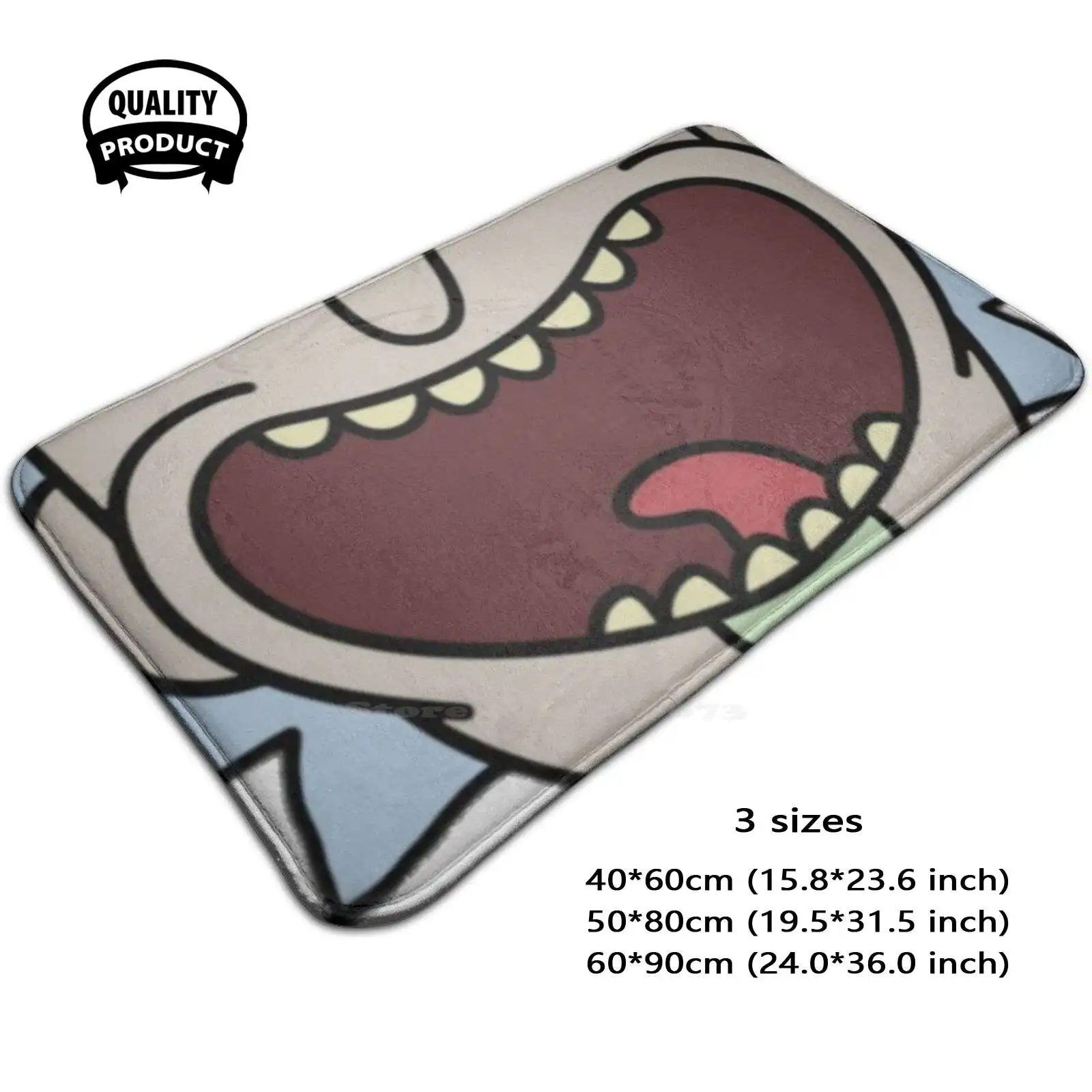 Rick Soft Cushion Home Carpet Door Mat Car Rug Cartoon Creative Unique Character Adult Swim