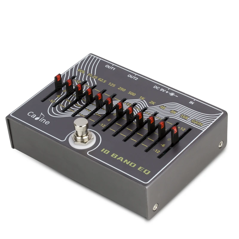 Imagem -04 - Band eq Guitar Effect Pedal Volume e Ganho Verson 3.0 Caline-cp81 10