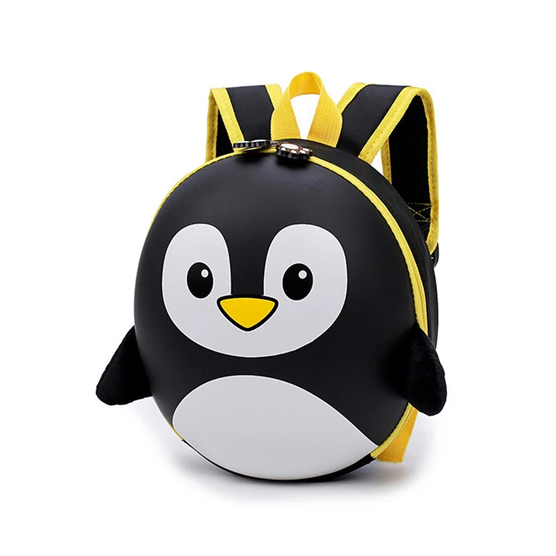 New 3D children school bags Cartoon Hard shell backpack for children for girls penguin school backpack for boy mochila infantil